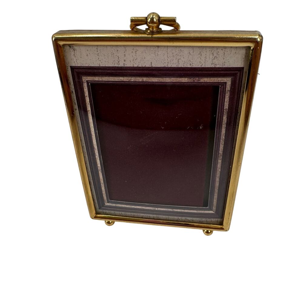 Vintage retro gold Picture 3 X 4 frame